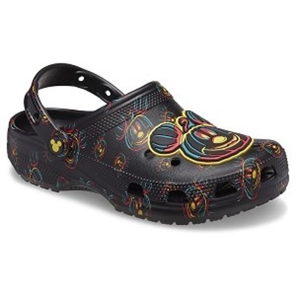Crocs Disney Mickey Halloween Glow In The Dark Classic Clog Womens size 9 Mens 7 - Picture 16 of 16